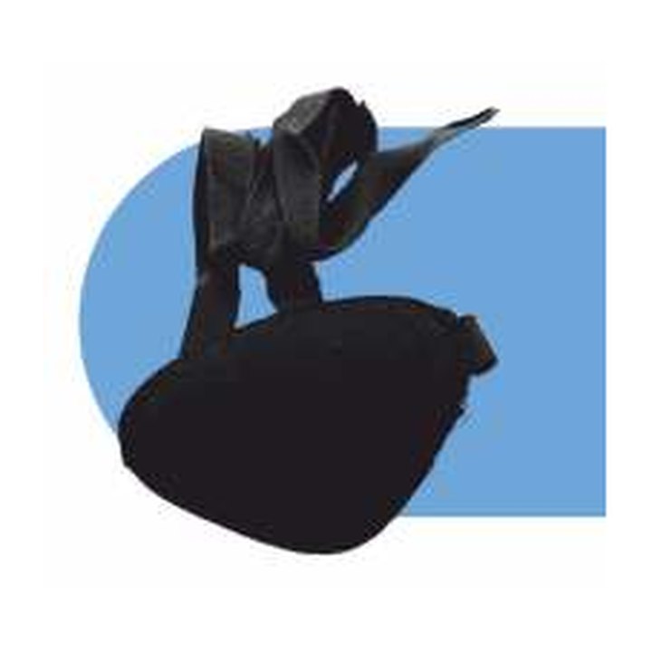Eye patch with tie strap