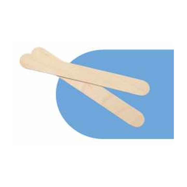 Wooden tongue depressor