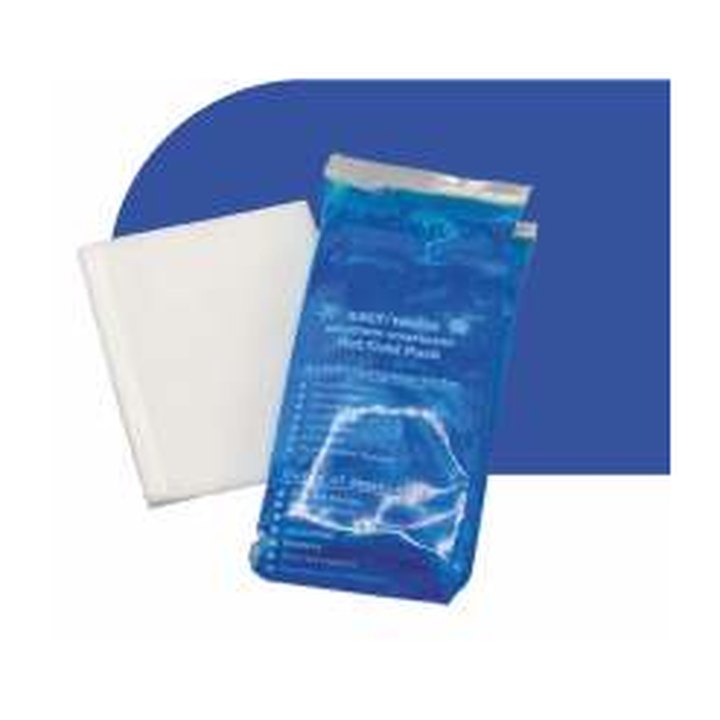 Hot-cold compress with fleece cover