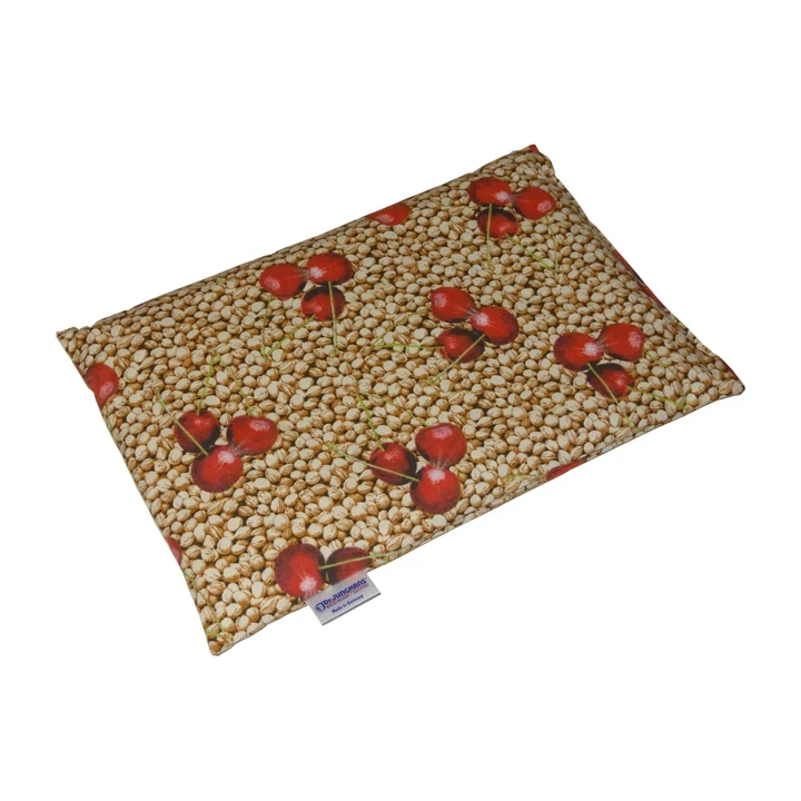 Cherry stone cushion