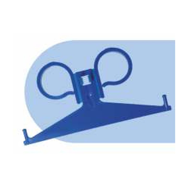 Urine bag holder, plastic